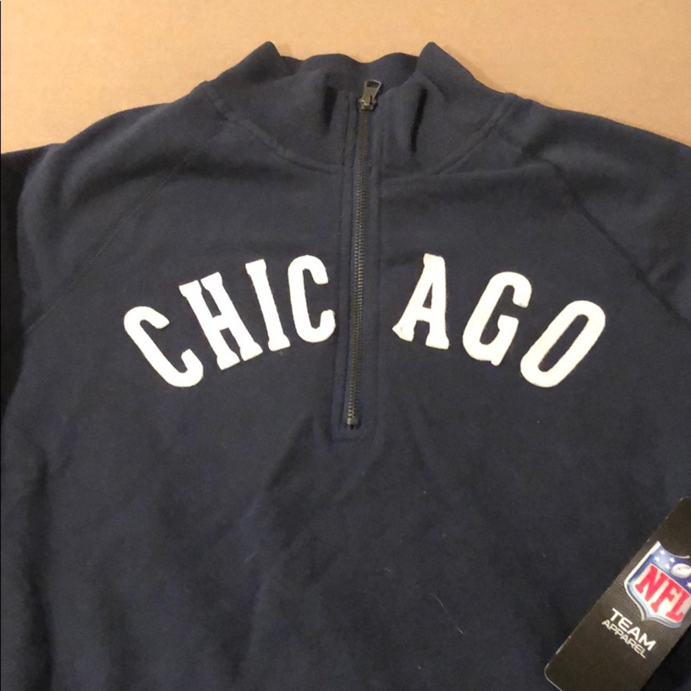 Chicago Bears 1/4 zip women’s sweatshirt